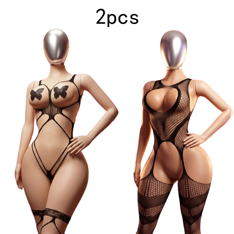 Lingerie - عبوة من قطعتين – بودي سوت
