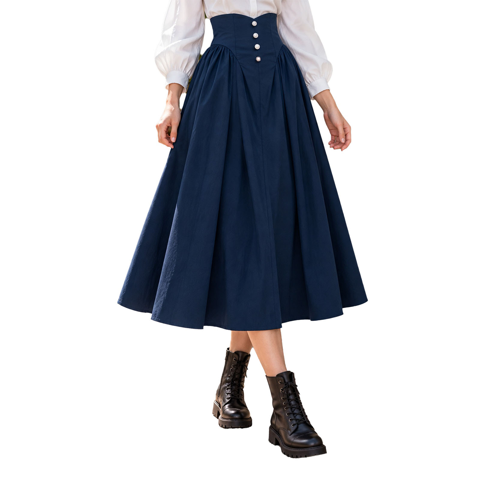 تنورة نسائية بتصميم العصور الو - مراجعة Skirts وسعره