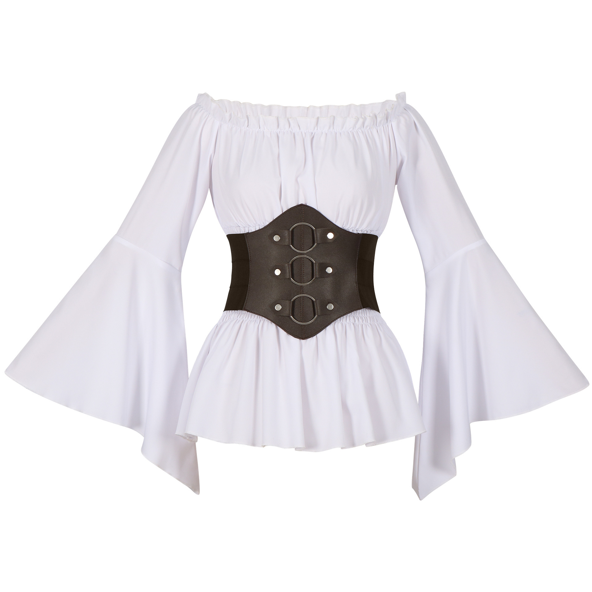 قميص قرصان فيكتوري من العصور ا - مراجعة Blouses وسعره