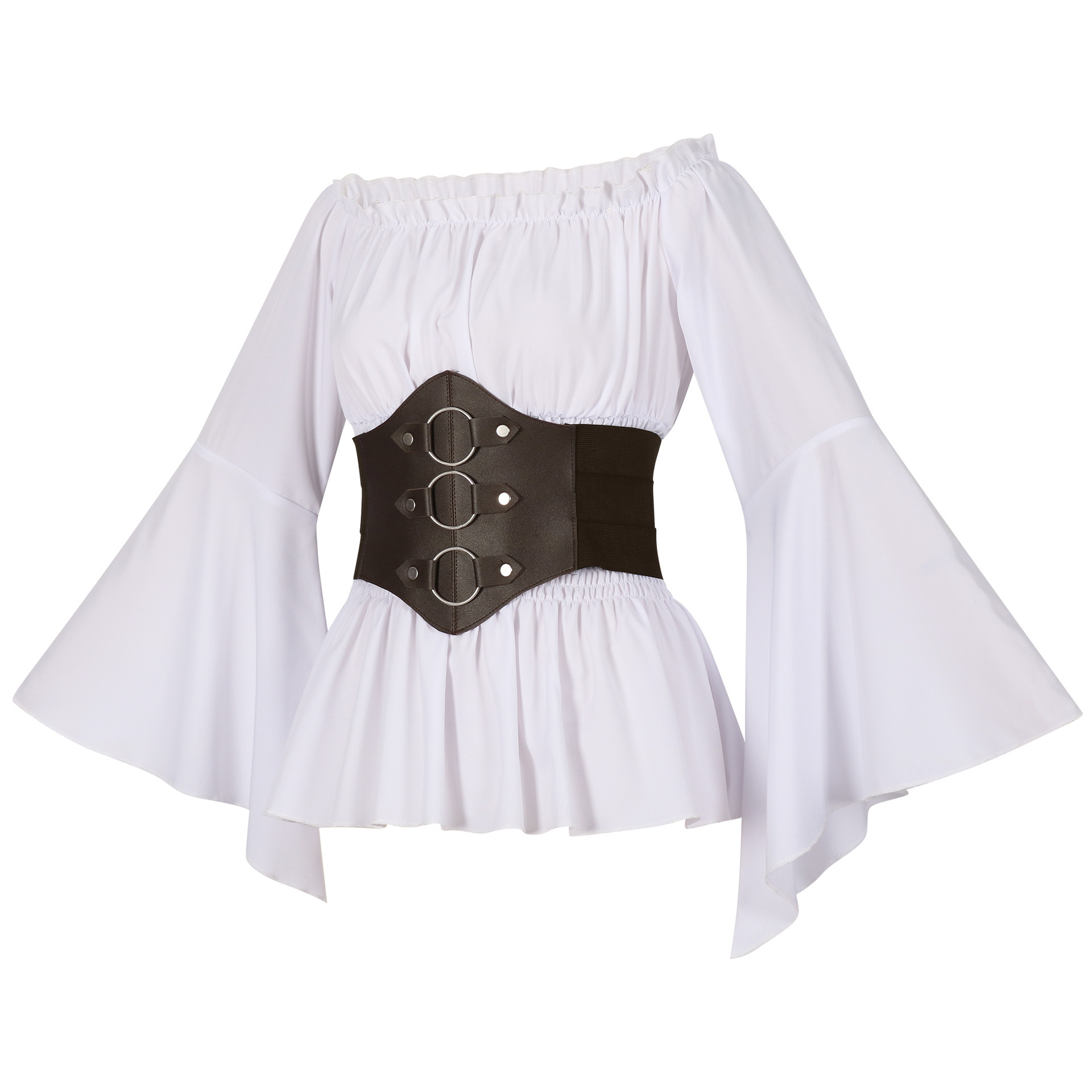 قميص قرصان فيكتوري من العصور ا - مراجعة Blouses وسعره