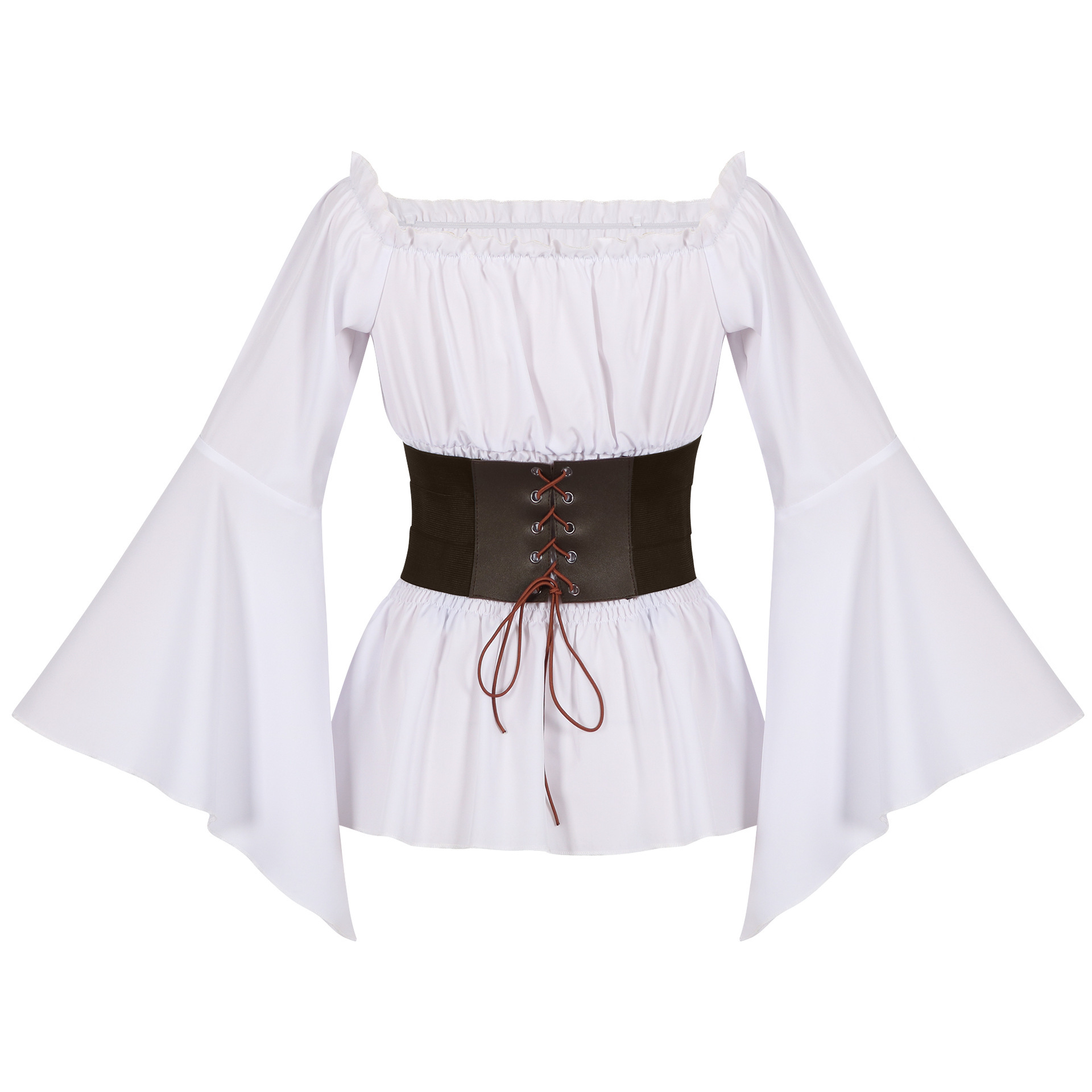 قميص قرصان فيكتوري من العصور ا - مراجعة Blouses وسعره